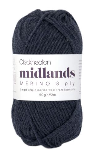 Cleckheaton | Midlands Merino 8ply Coastal Bluff