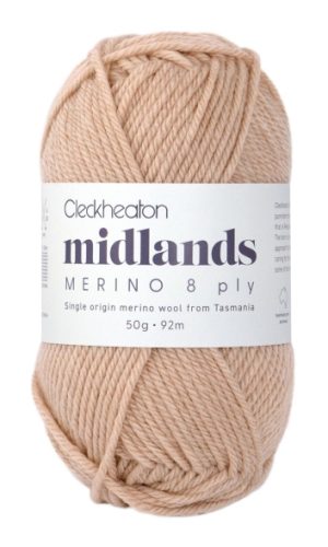 Cleckheaton | Midlands Merino 8ply Taupe