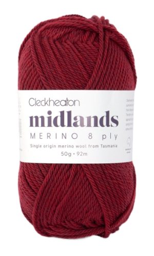 Cleckheaton | Midlands Merino 8ply Native Currant