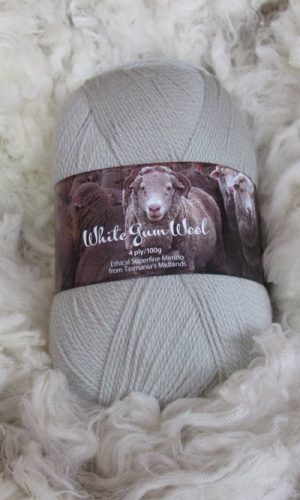 White Gum Wool | 4ply Gum Grey