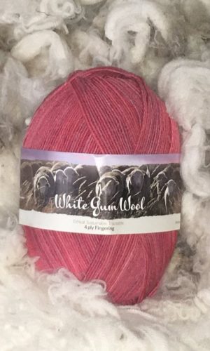 White Gum Wool | 4ply Rose Hip