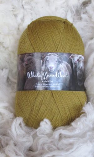 White Gum Wool | 4ply Sedge