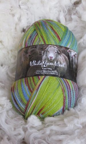 White Gum Wool | 4ply Wildflower