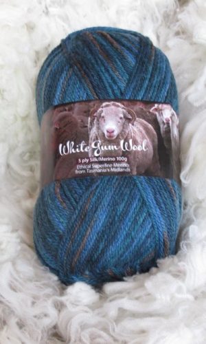 White Gum Wool | 5ply Silk/Merino Ashmore