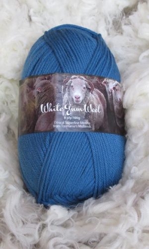 White Gum Wool | 8ply Fairy Wren