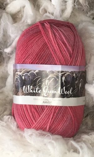 White Gum Wool | 8ply Rose Hip