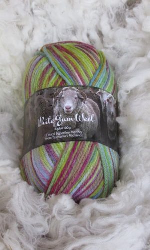 White Gum Wool | 8ply Wildflower