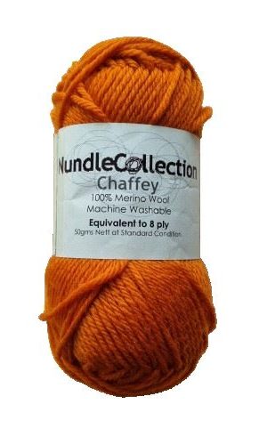 Nundle Collections - 8ply Chaffey Yarn Burnt Orange