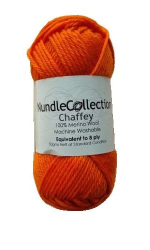 Nundle Collections - 8ply Chaffey Yarn Mandarin