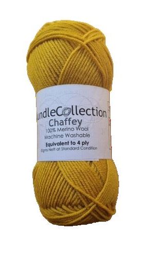 Nundle Collection | 4ply Chaffey Yarn Mustard