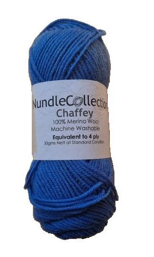 Nundle Collection | 4ply Chaffey Yarn Blue